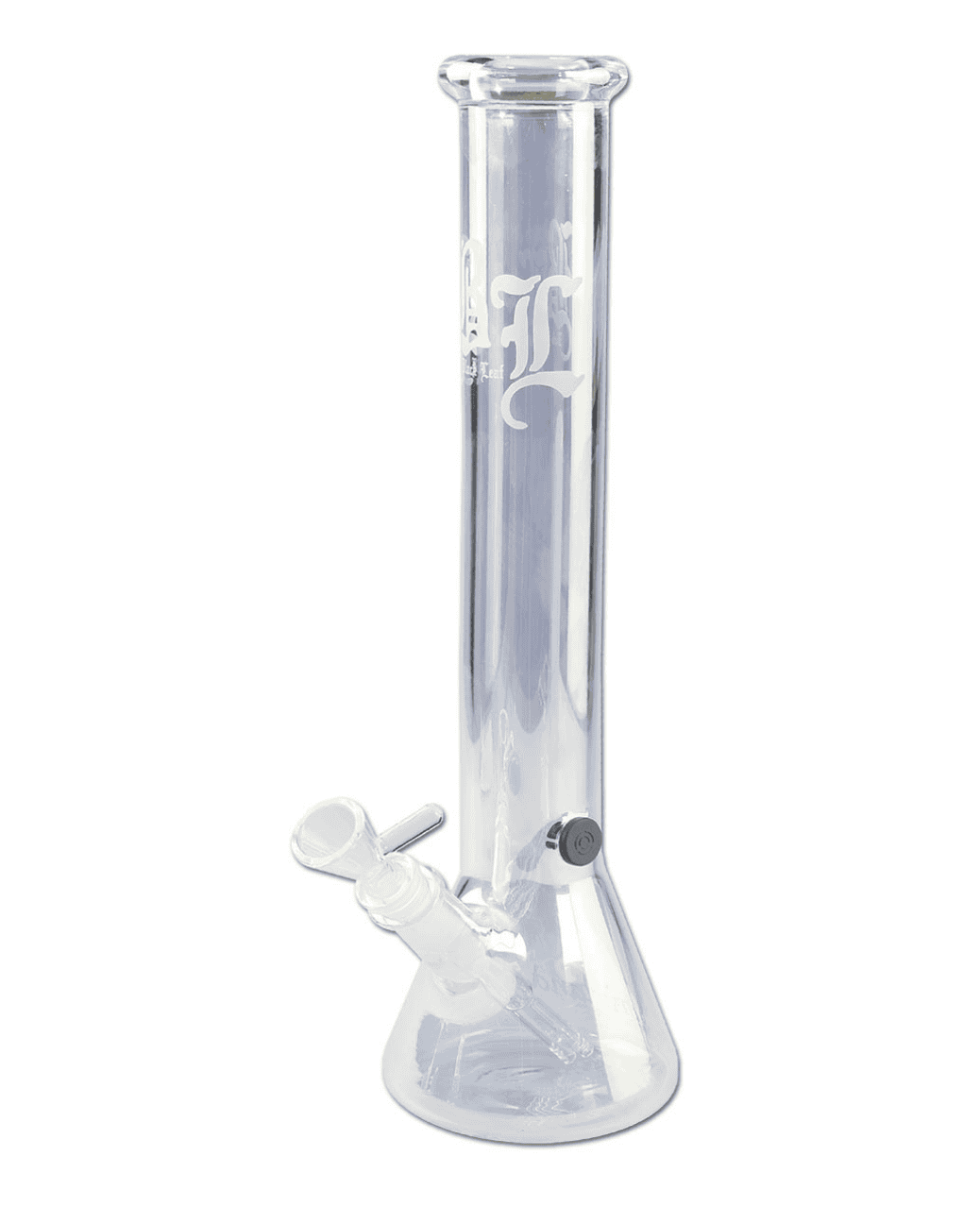  Seitenansicht der 45,5 cm hohen Rainbow-Kolbenbong von BL