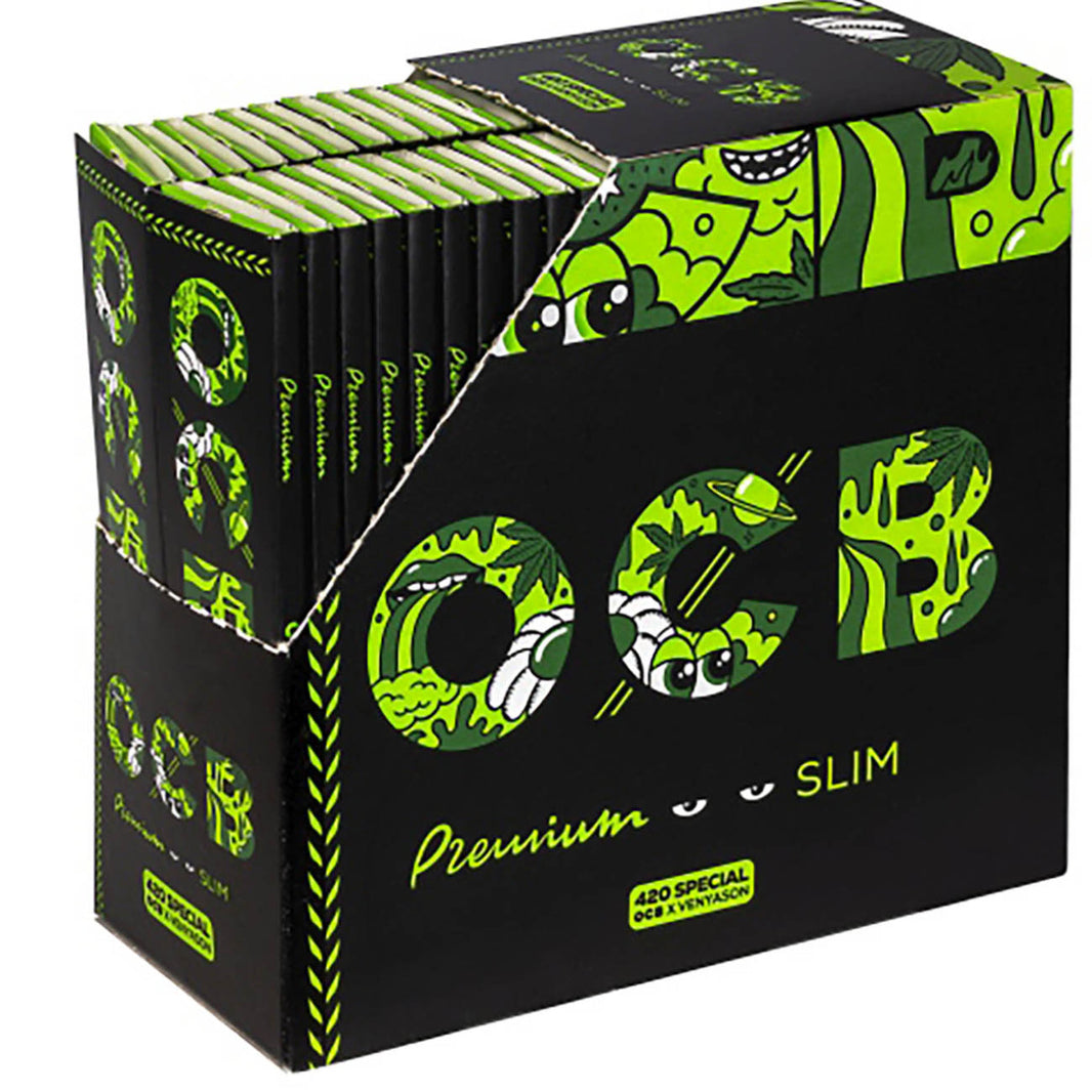 OCB Premium Schwarz King Size Slim – 420er Limited Edition
