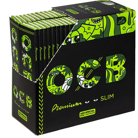 OCB Premium Schwarz King Size Slim – 420er Limited Edition