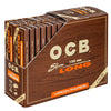 OCB Unbleached Papers Long Slim + Tips