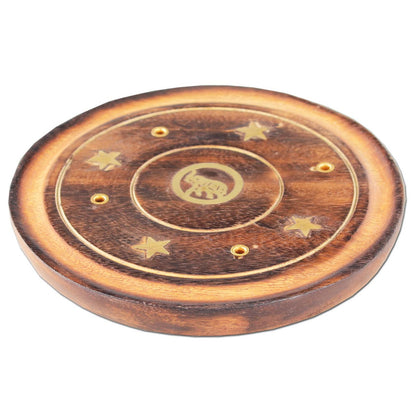 Räucherstäbchenhalter aus Mangoholz - Variante-15