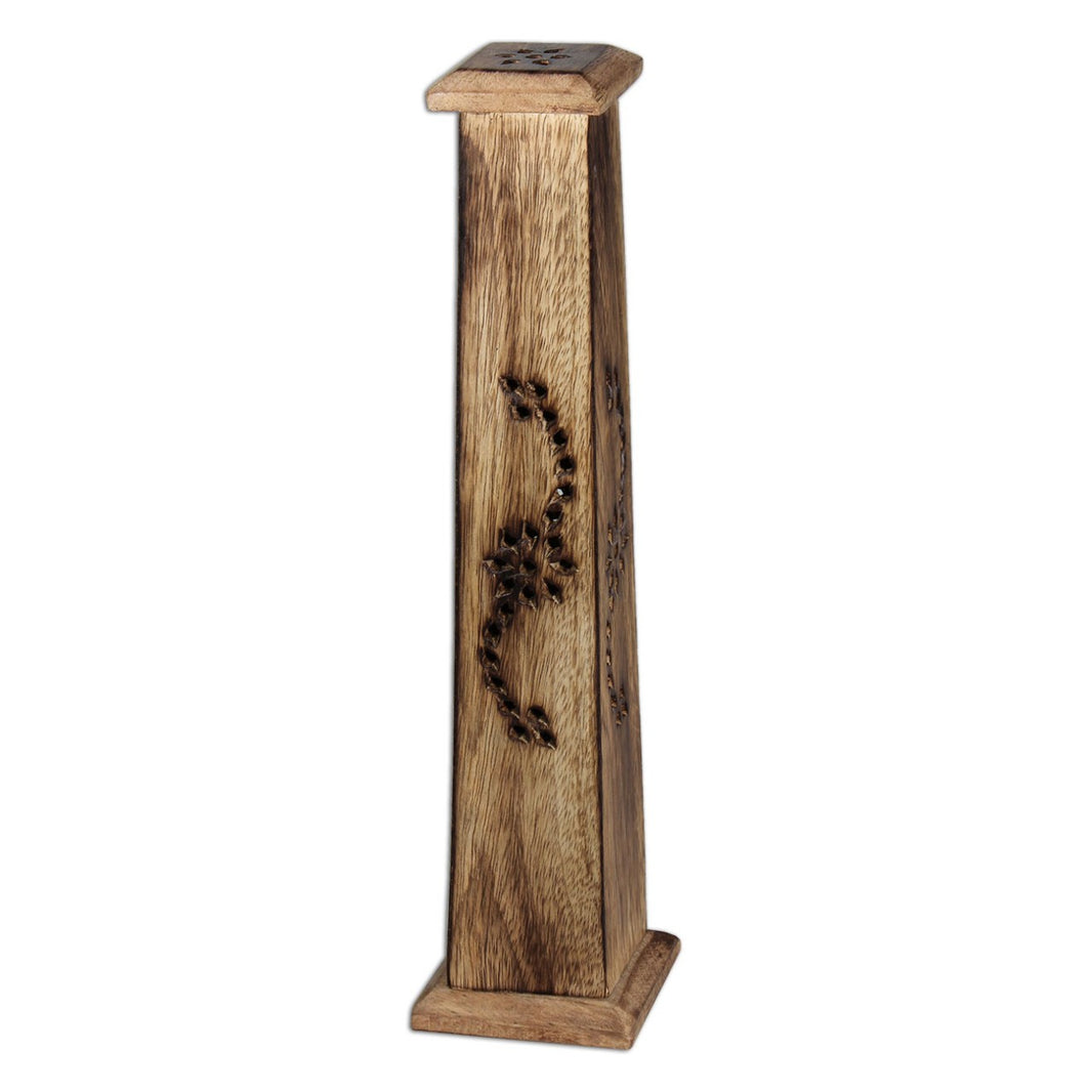 Räucherstäbchenhalter aus Mangoholz - Variante-4
