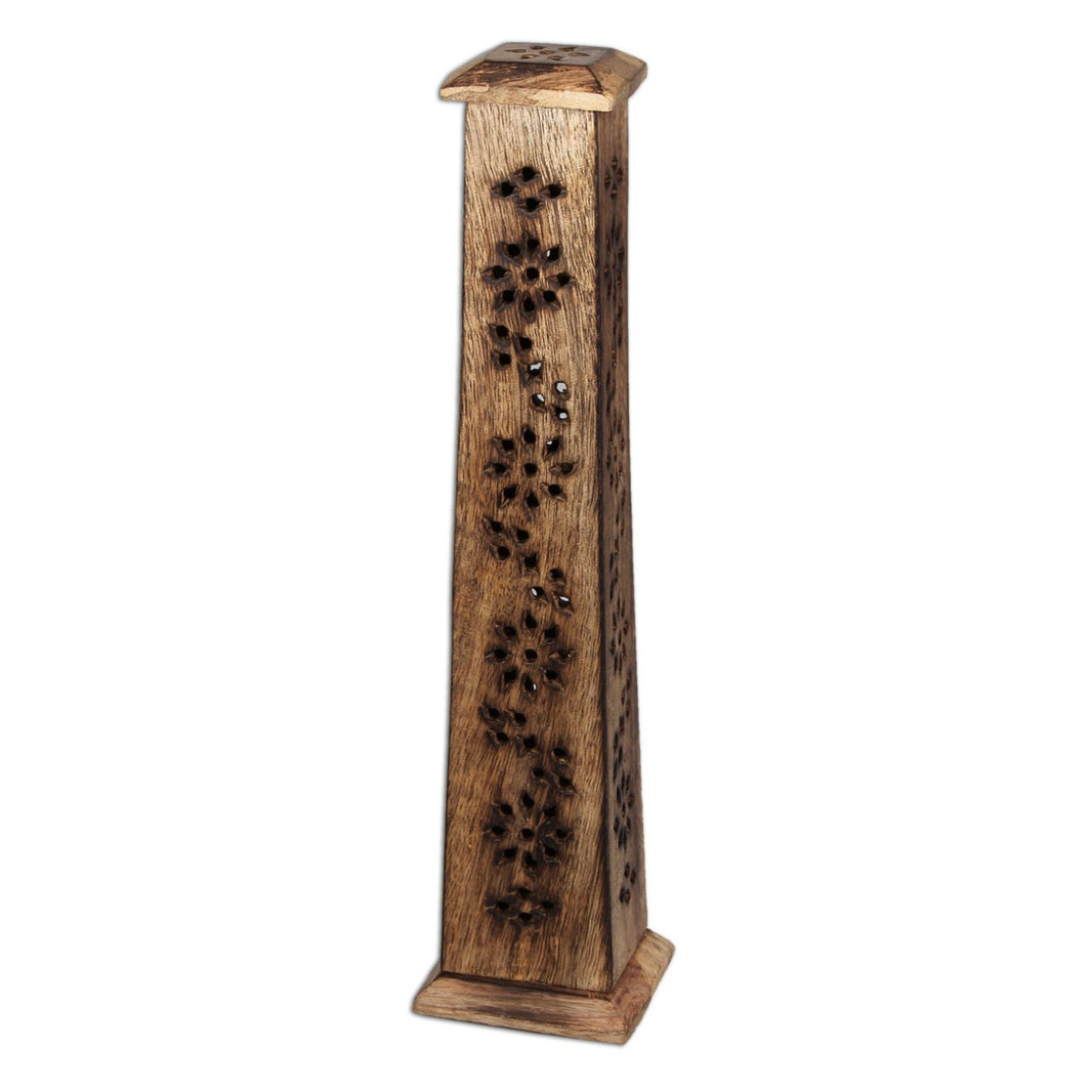 Räucherstäbchenhalter aus Mangoholz - Variante-5