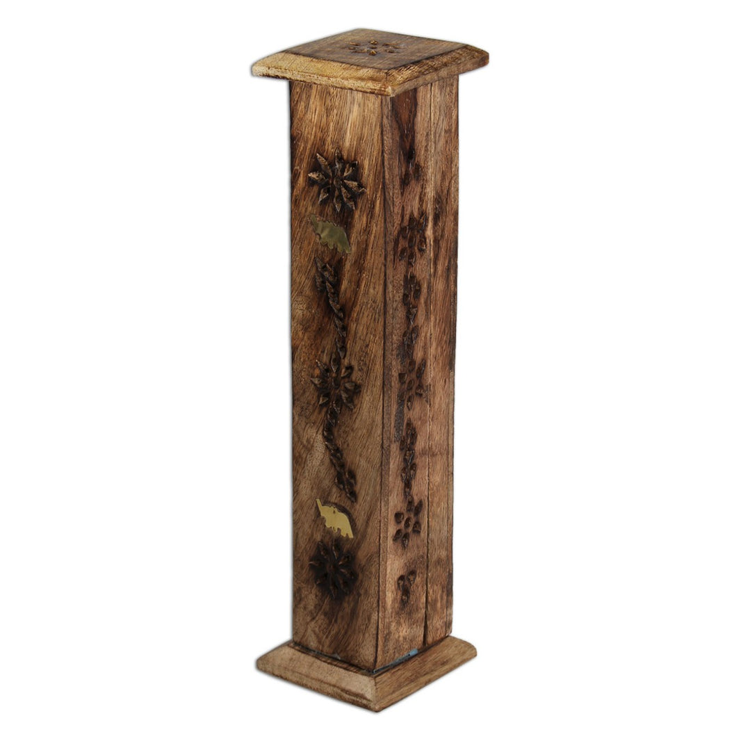 Räucherstäbchenhalter aus Mangoholz - Variante-7