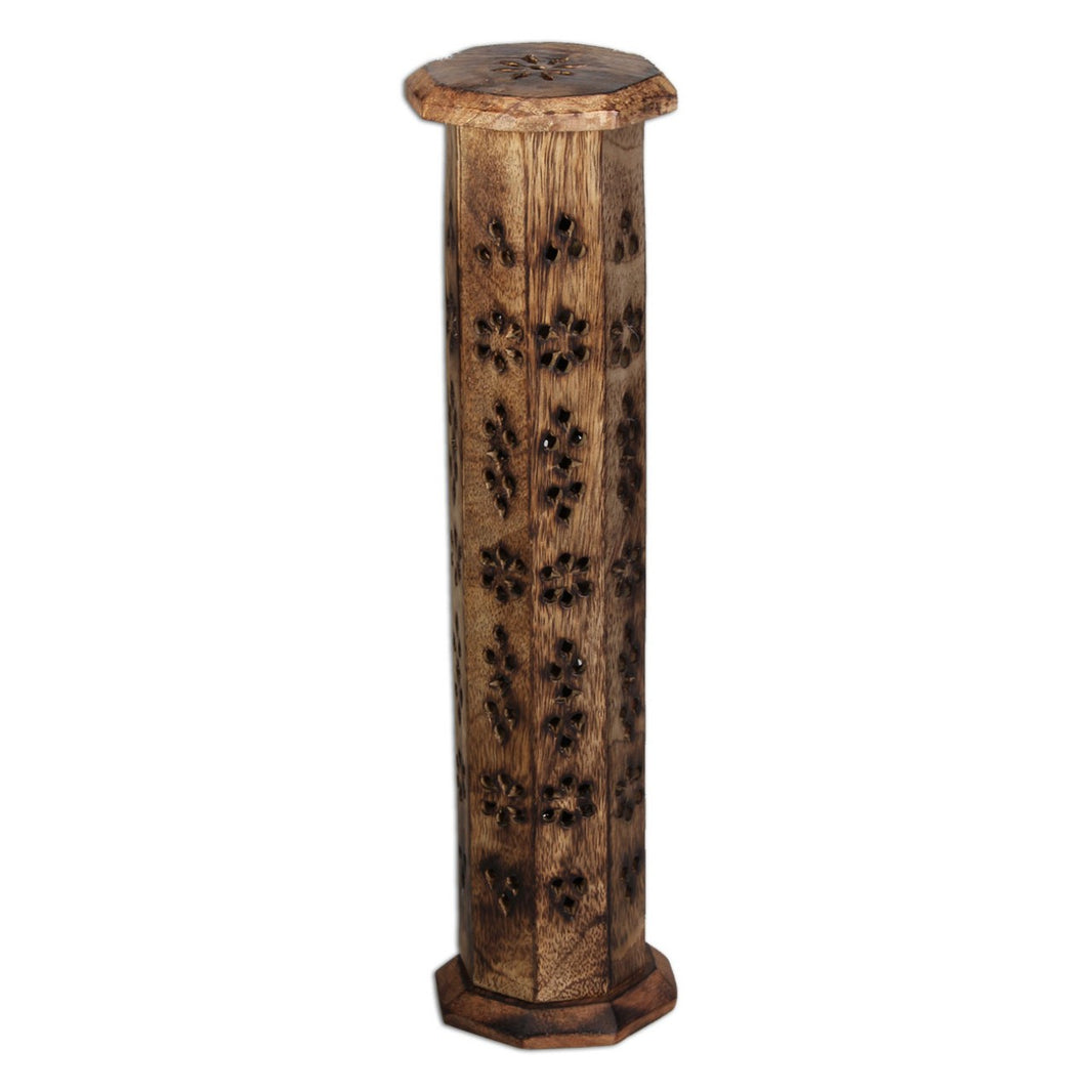 Räucherstäbchenhalter aus Mangoholz - Variante-8