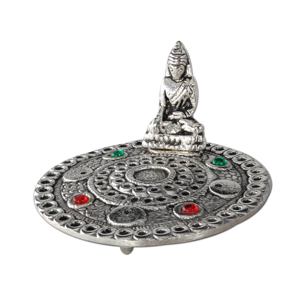 Räucherstäbchenhalter Metall Buddha - Golden