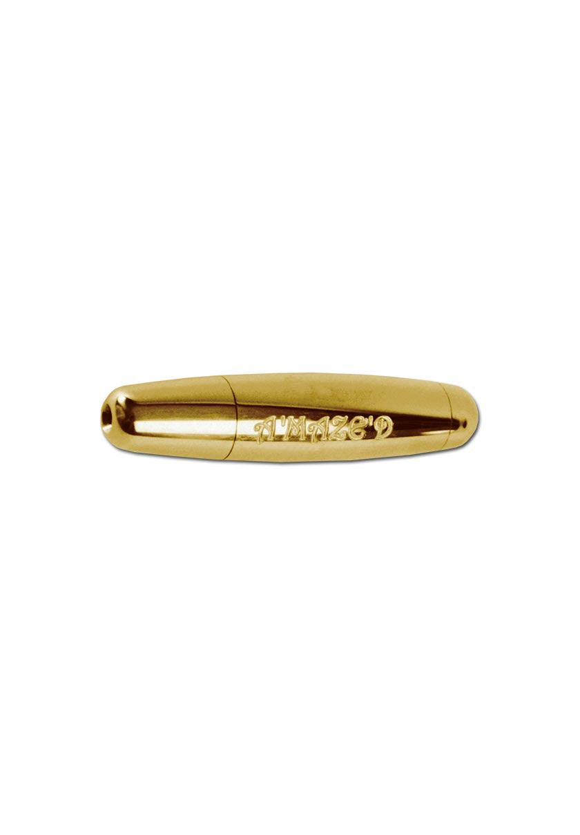 Amazed Purpfeife Aluminium golden
