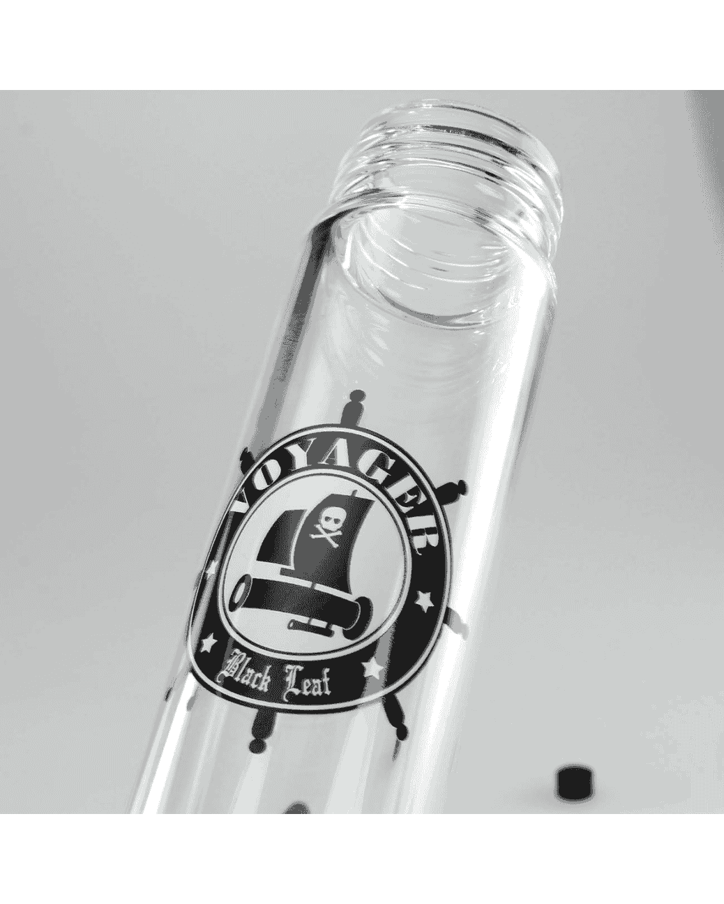 erschließbare Black Leaf Voyager Bong – ideal für Reisen & Rucksack