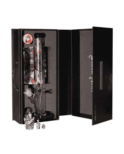 Kofferbong mit Ice-Kammer, Diffusor-Chillum und Zubehörset