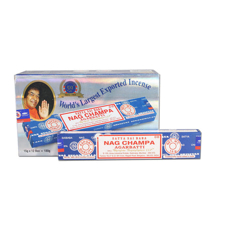 Satya Räucherstäbchen Nag Champa Blau