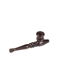 Ebenholz-Pfeife geschraubt Kawum - 130 mm