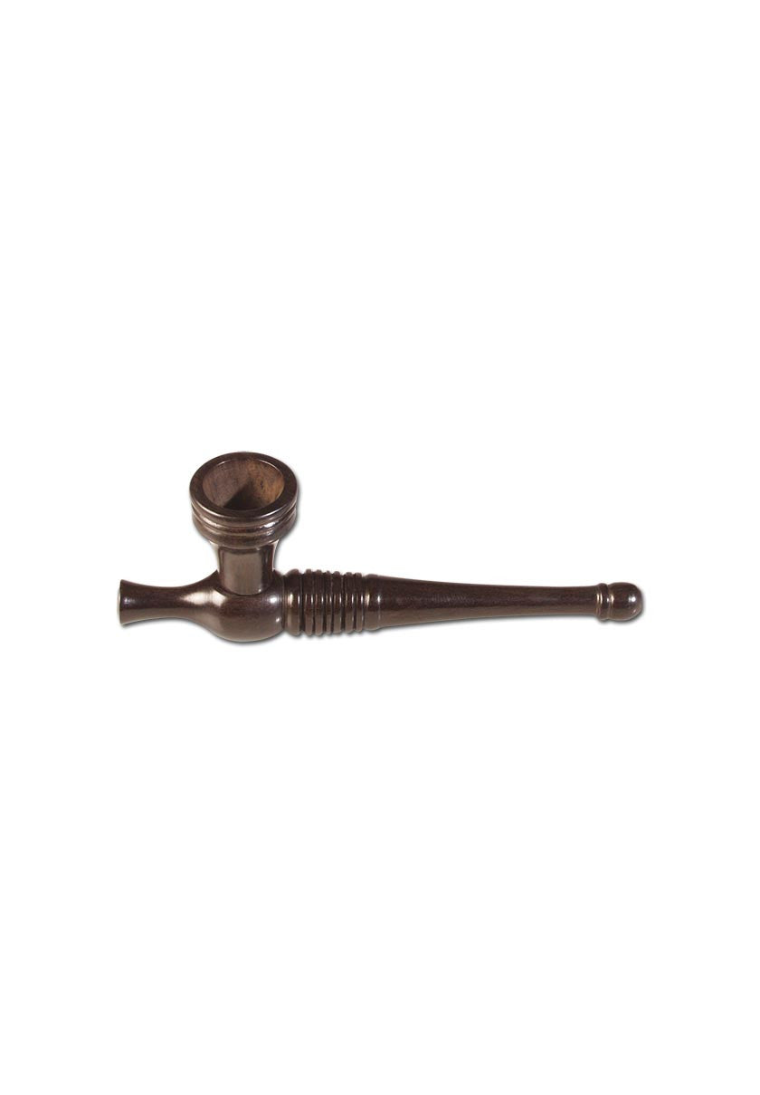 Ebenholz-Pfeife geschraubt Kawum - 125 mm