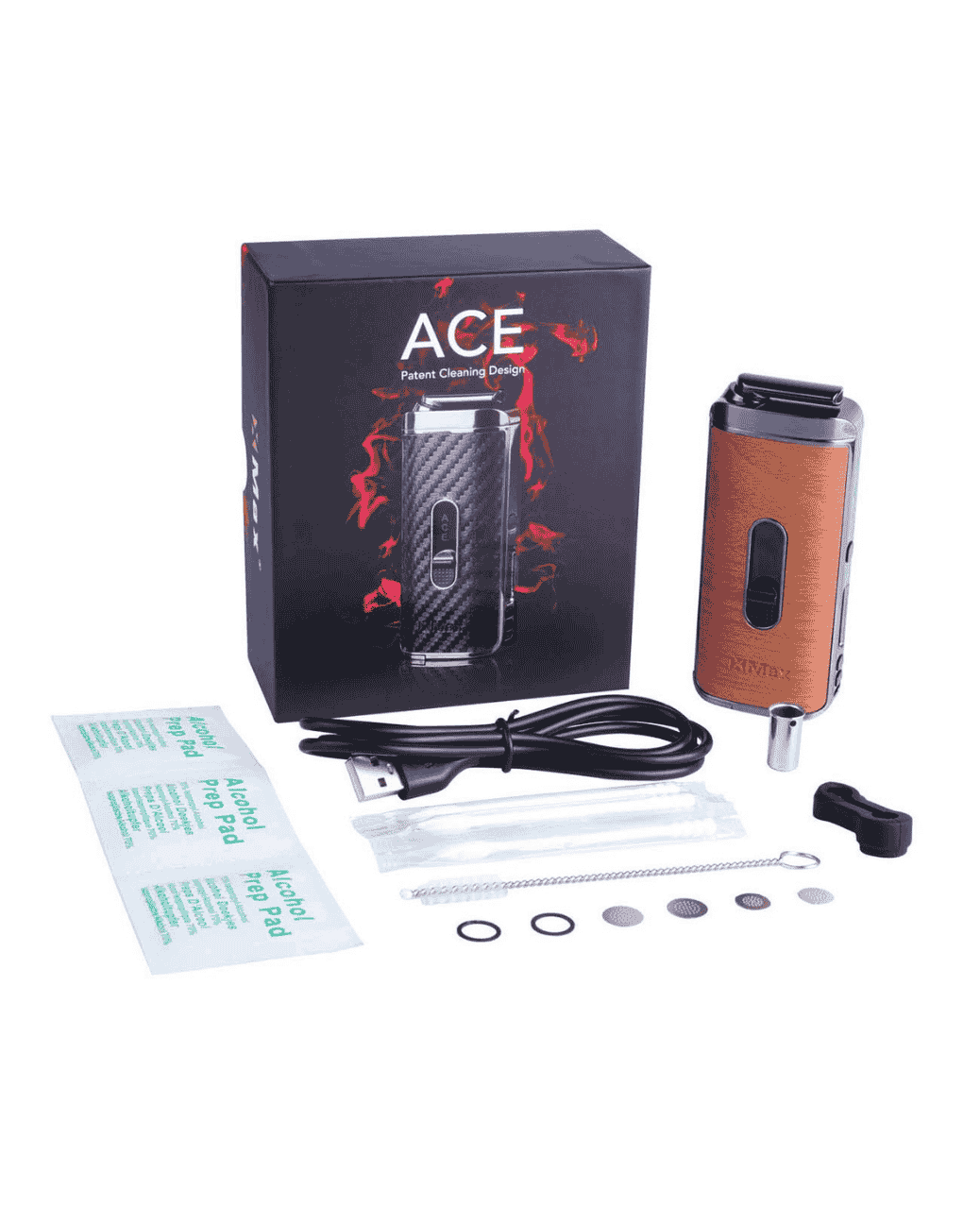 MAX Ace Vaporizer Braun – kompakter Konduktionsvaporizer