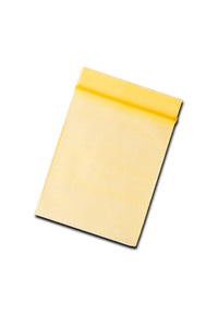 Schnellverschlussbeutel gelb, neutral 40x60 mm