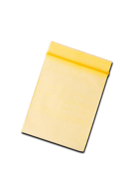 Schnellverschlussbeutel gelb, neutral 40x60 mm