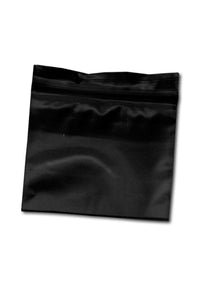 Schnellverschlussbeutel schwarz, neutral - 35×35 mm, 90 µm