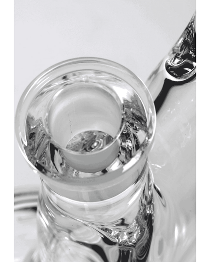 Black Leaf Bong mit goldgerahmtem BL-Logo